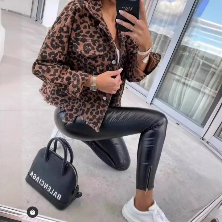 W&W Mode | Bequeme Schicke Leopardenjacke