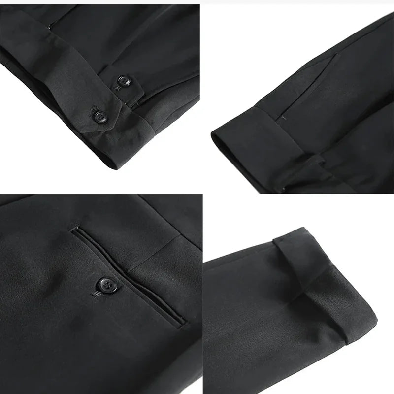 W&W Mode | Premium Hoher Taillenformeller Herrenanzughose