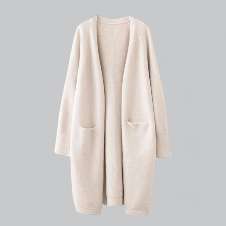 W&W Mode | Klassische lange Damenstrickjacke
