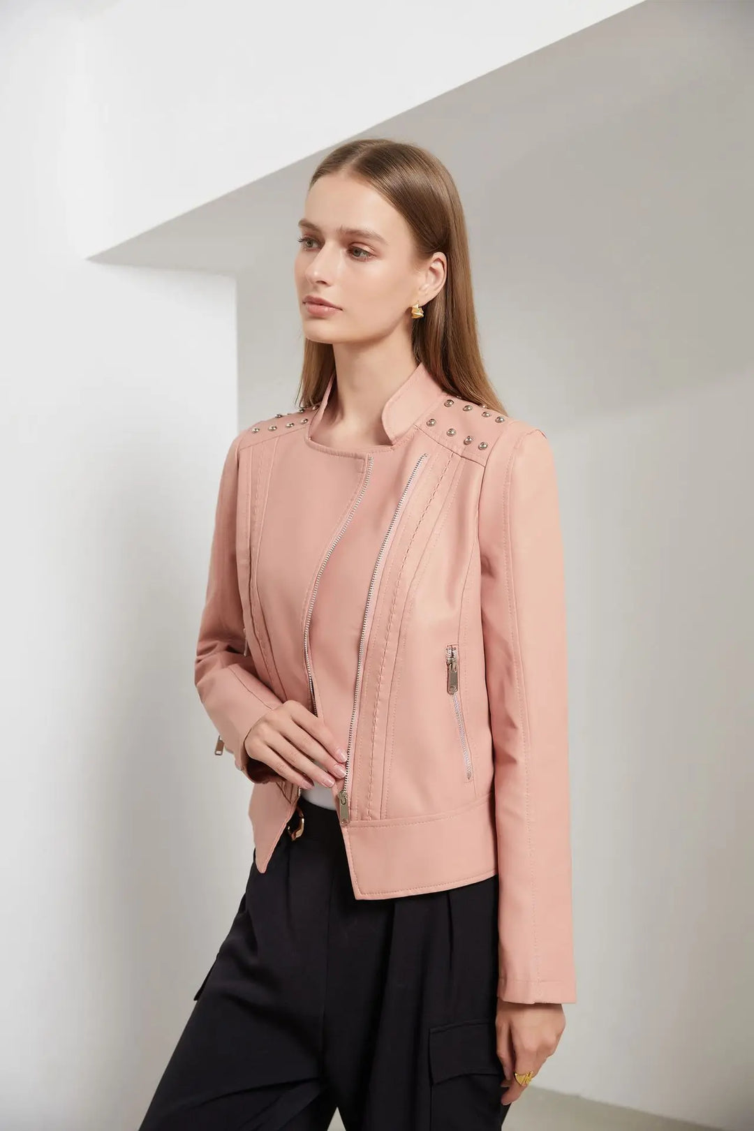 Damen Lederjacke