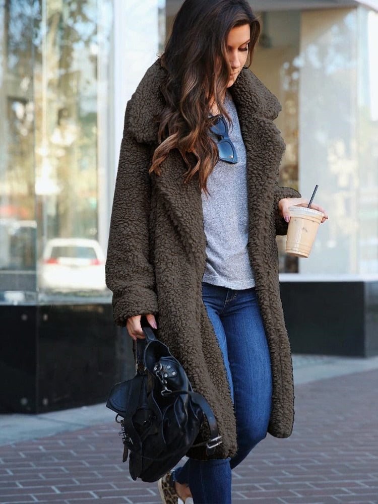 W&W Mode Classica: soft long coat for stylish appearances