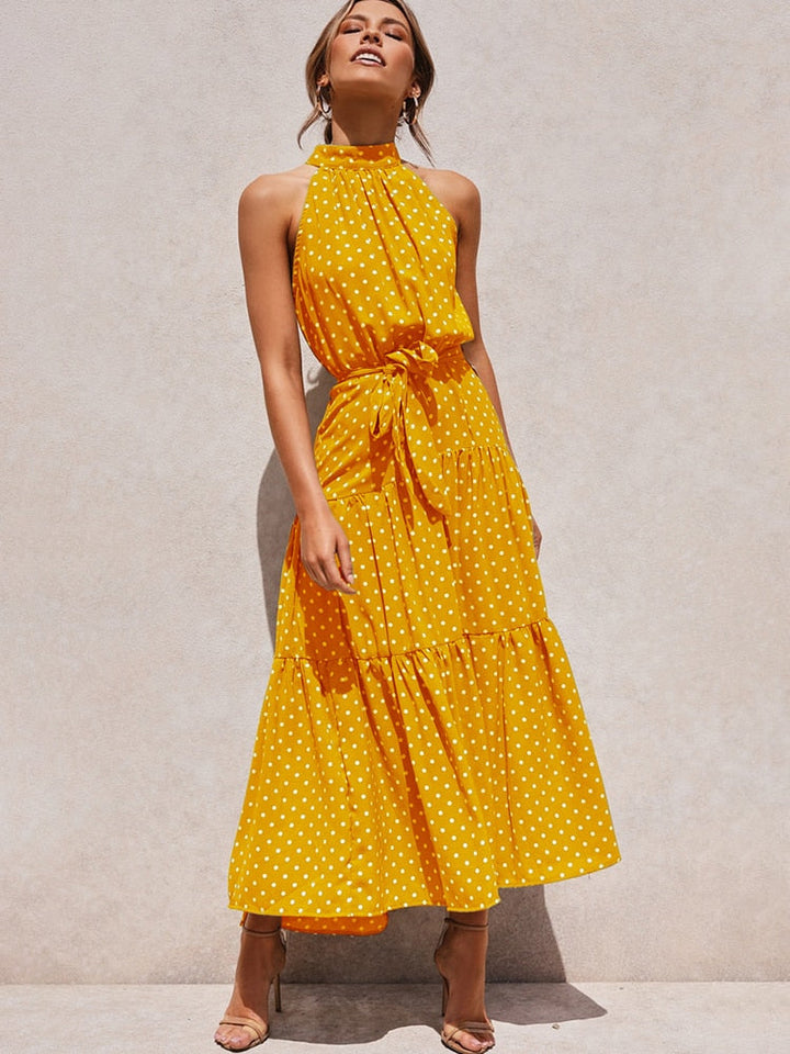 W&W Mode | Polka Neckholder Kleid