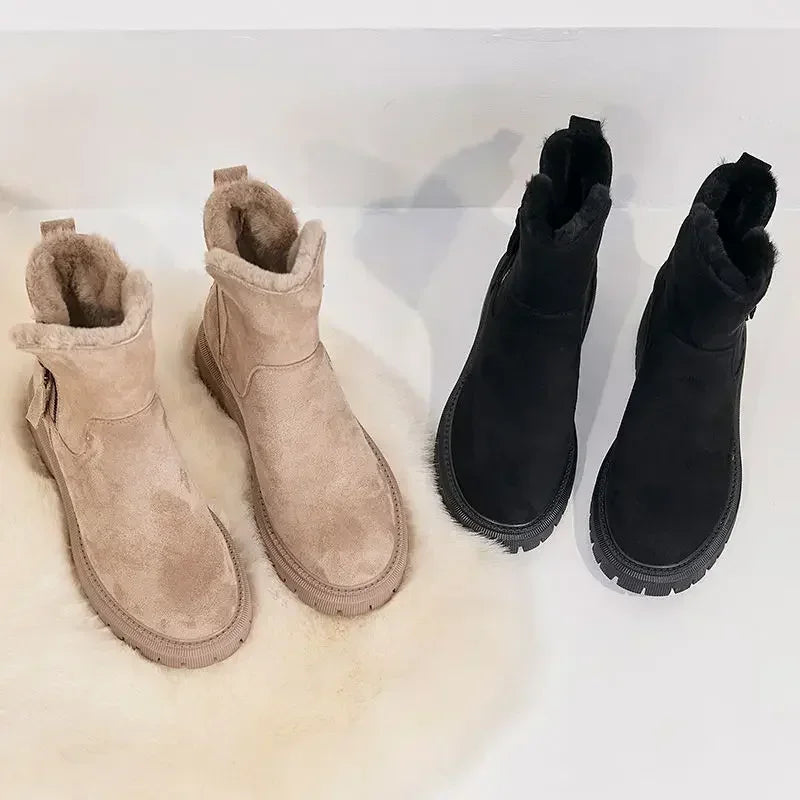 W&W Mode | Damen Winterstiefel mit Fellfutter