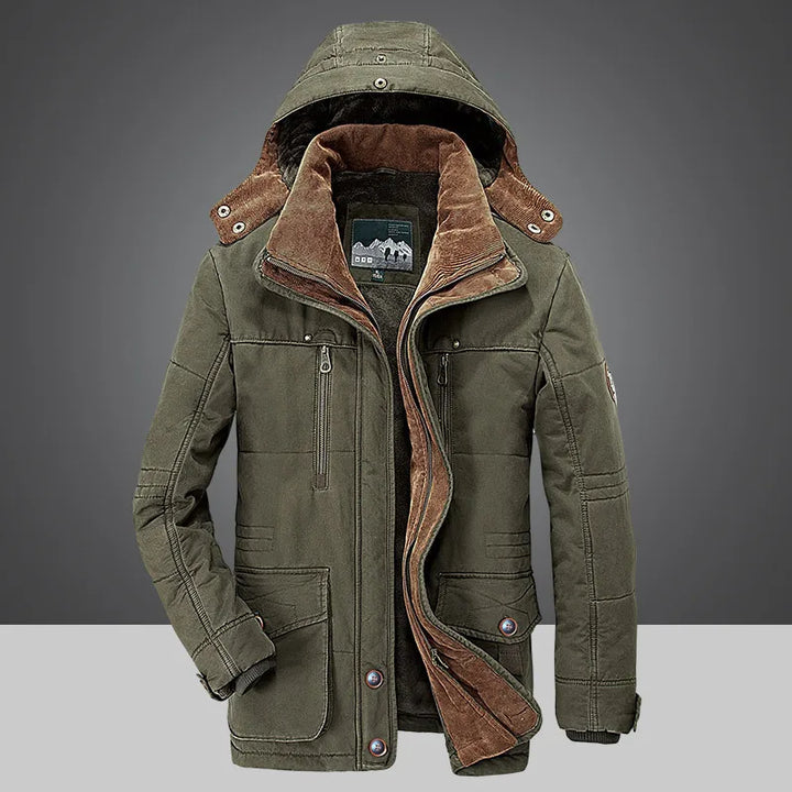W&W Mode - Winter Fleecejacke für Herren
