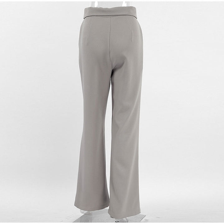 W&W Mode | Stilvolle High-Waist-Hose mit Falten