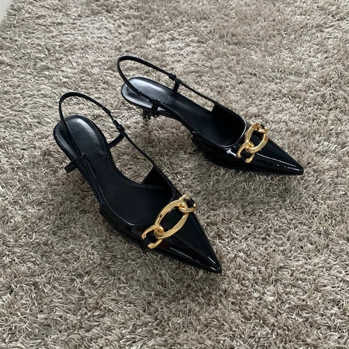 W&W Mode | Zehen Slingback Büroschuhe Für Damen