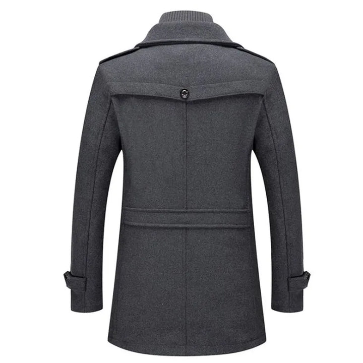 W&W Mode - Eleganter langer Herrenmantel