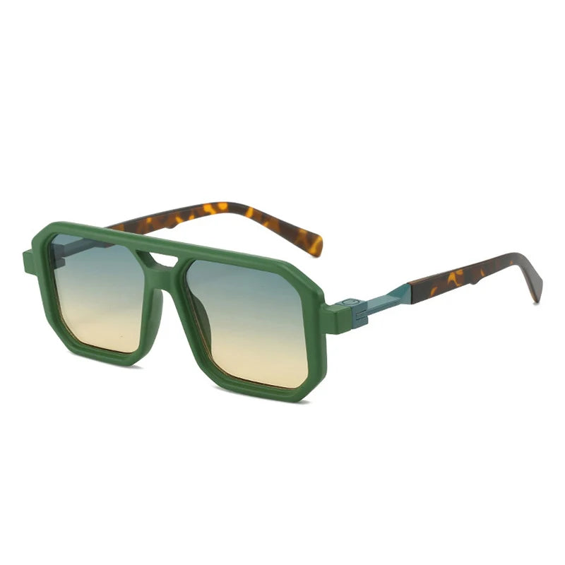W&W Mode | Geometrische Übergröße Sonnenbrille Modern & Einzigartig