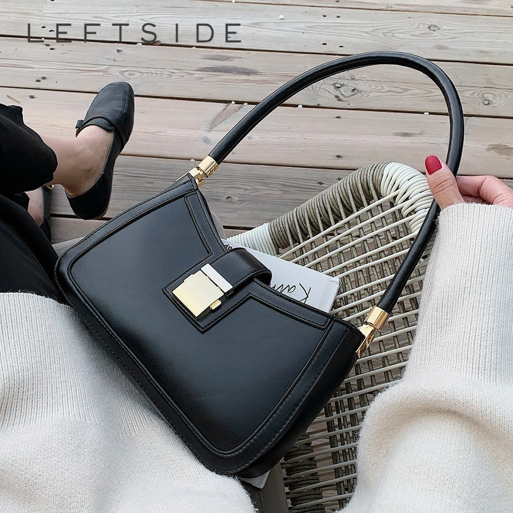 W&W Mode | Stilvolle Schultertasche für Damen - Designer-Handtasche mit Reißverschluss
