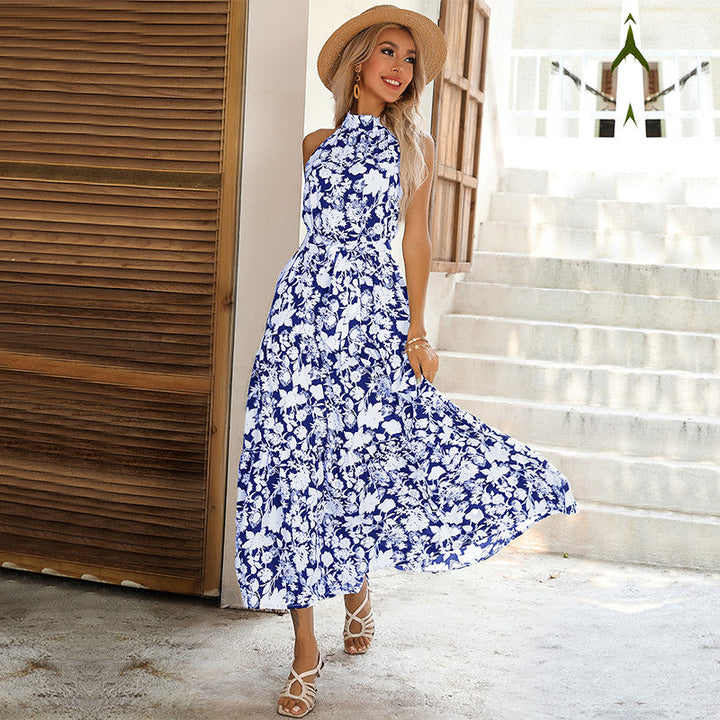W&W Mode - Sommerliches Midi-Kleid mit Blumenmuster