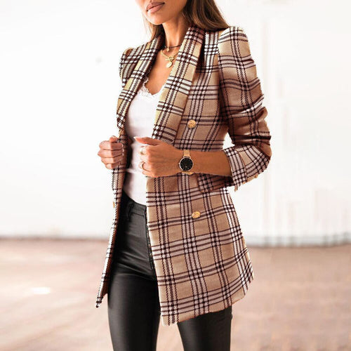 W&W Mode - Schicker karierter Blazer
