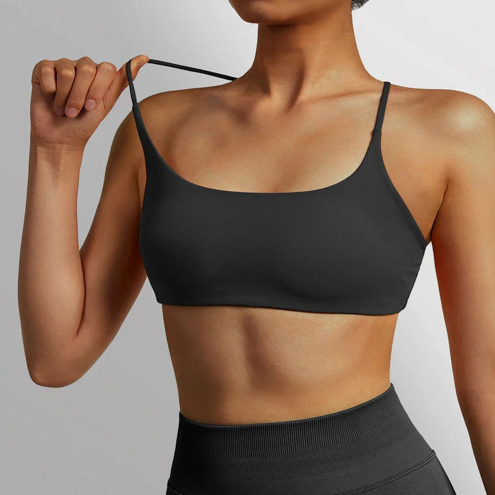 W&W Mode | Rückenfreier Stoßfester Fitness Sport Bh Mit Polstern Für Frauen