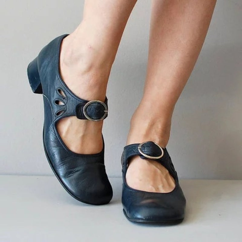W&W Mode Stilvolle Frühlings-Favoriten | Damen Pumps mit Niedrigem Absatz
