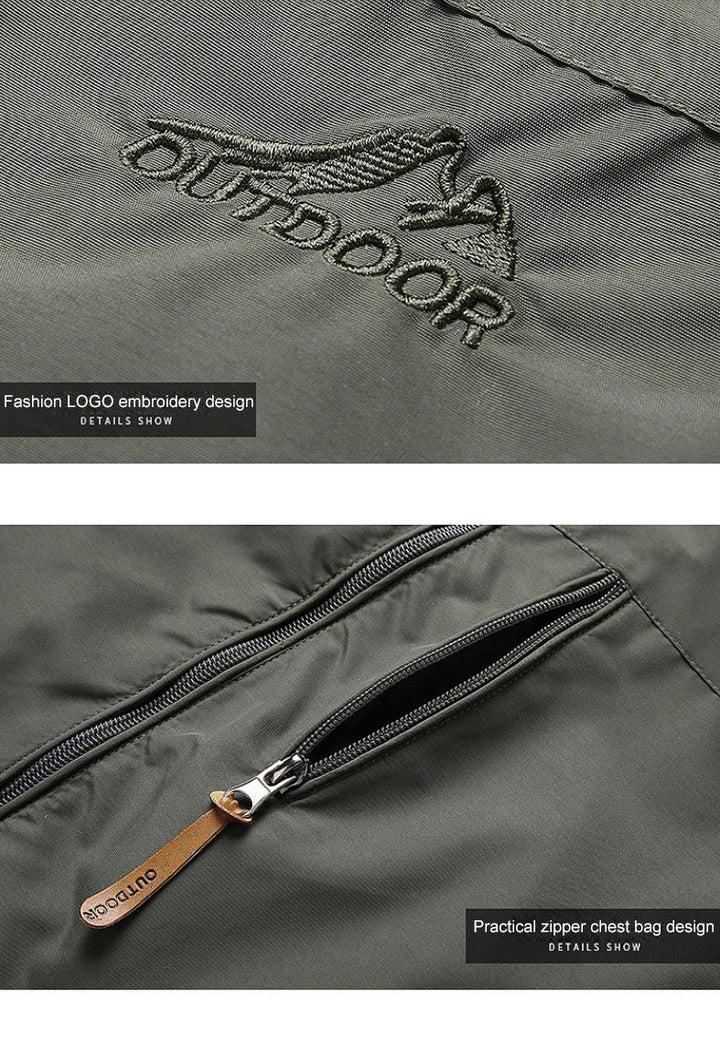 Wasser- und winddichte Softshell-Jacke
