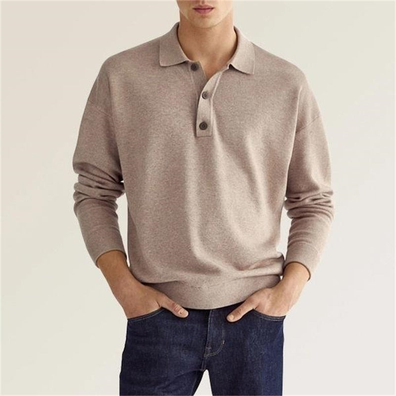 W&W Mode | Polo - Herren Langarm Polo