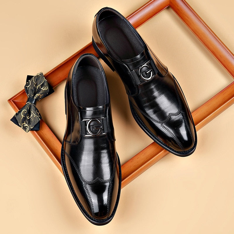 Damenschuhe aus Leder