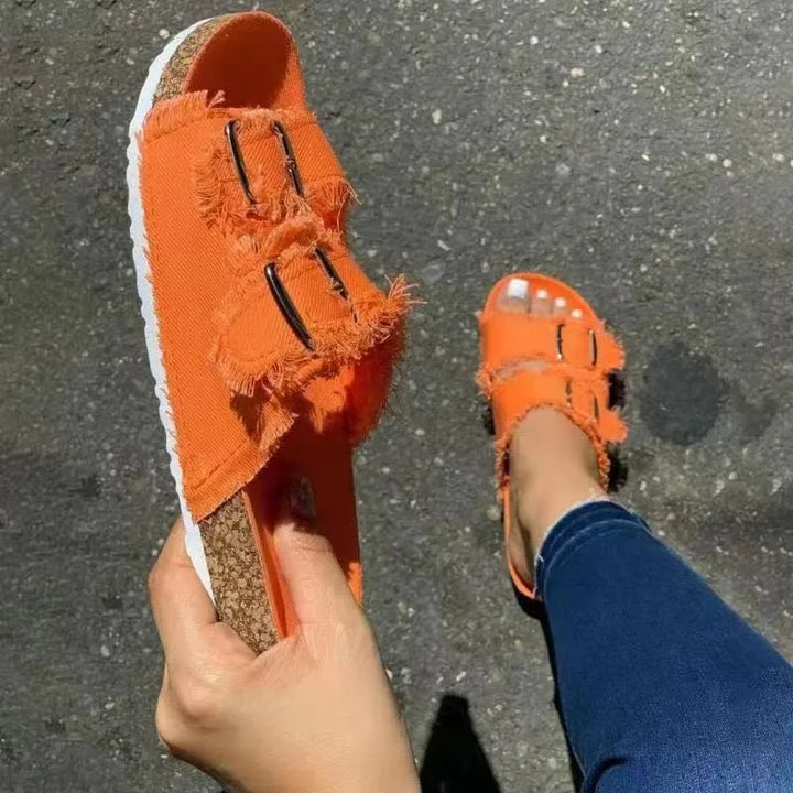 W&W Mode | Denim Style Sandalen