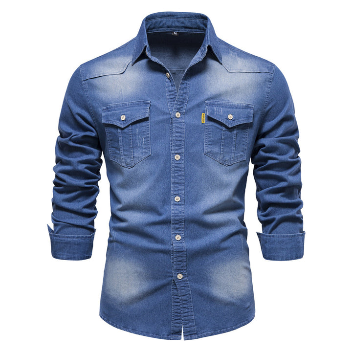 W&W Mode | Vielseitiges Denim Hemd Für Männer