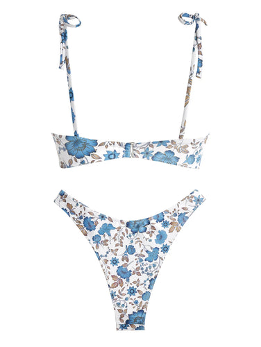 W&W Mode - Hoch geschnitten - Blumenmuster - Sommer