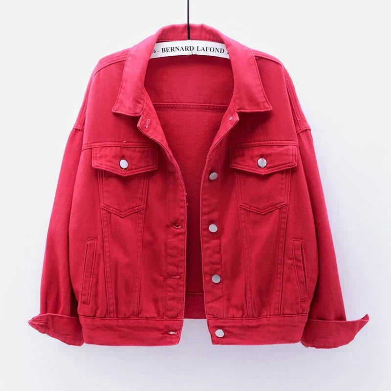 W&W Mode | klassische Damen Jeansjacke in vielen Farben