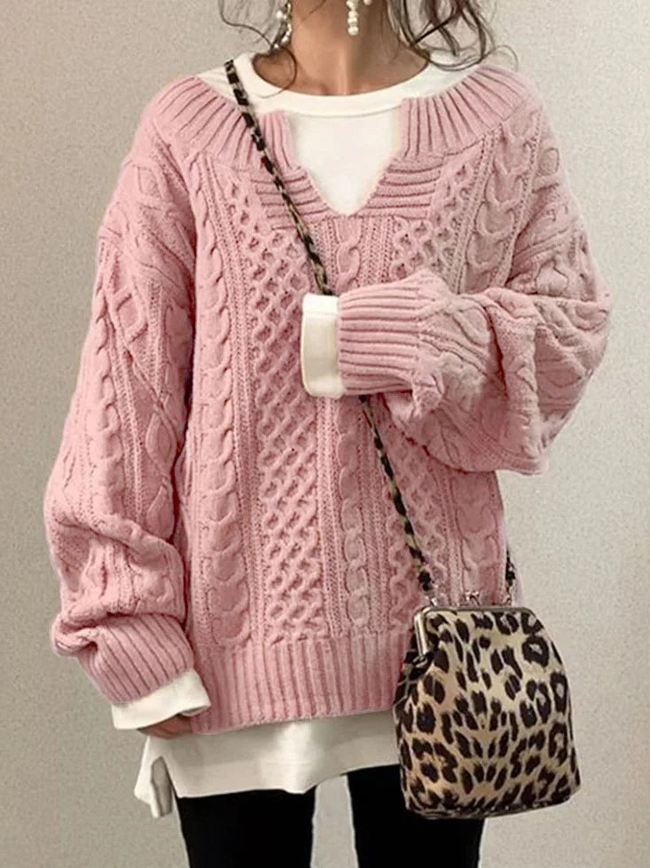 W&W Mode | Warmer Damenpullover | Gestrickt