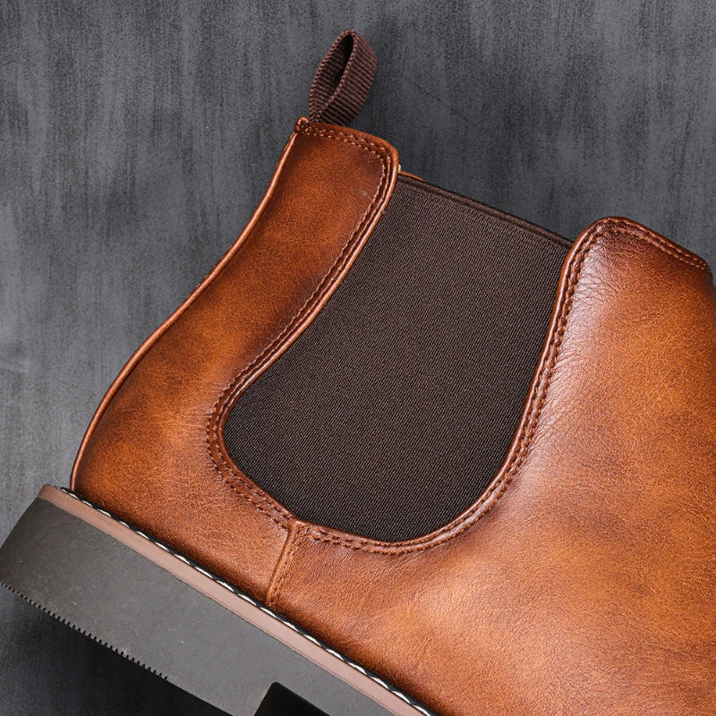 W&W Mode - Elegante Chelsea-Stiefeletten für Herren