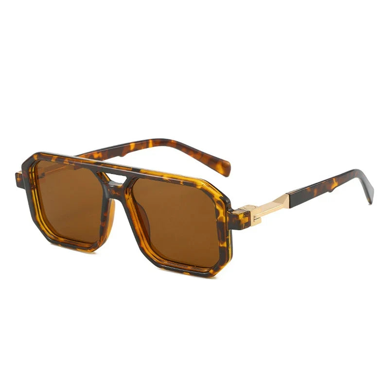 W&W Mode | Geometrische Übergröße Sonnenbrille Modern & Einzigartig