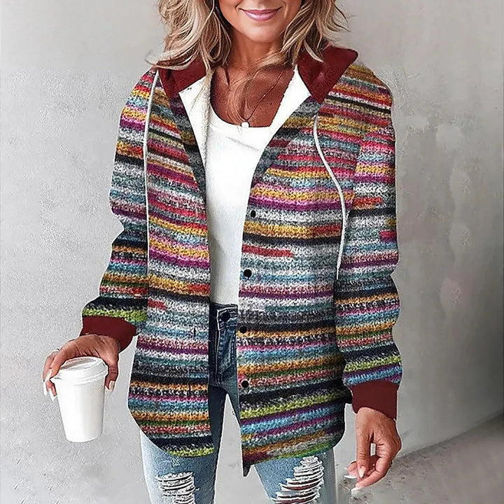 W&W Mode | Karierte Herbstjacke für Damen