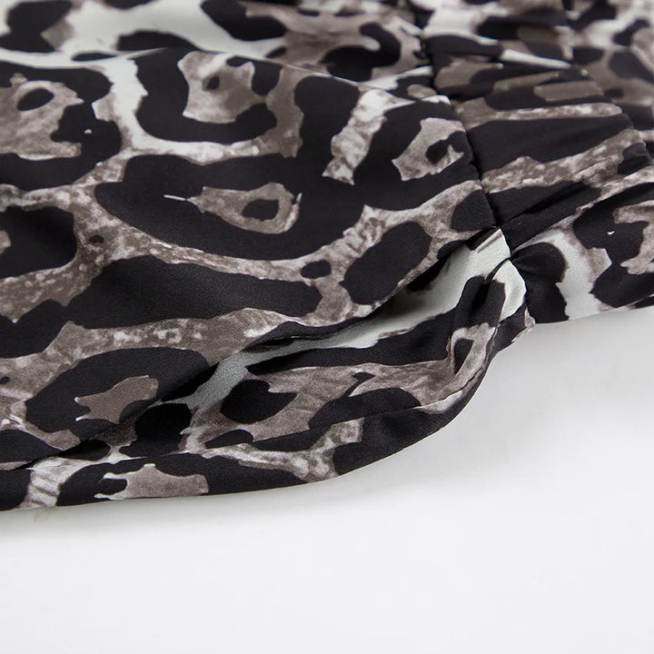 W&W Mode | Weite Hose mit Leopardenmuster