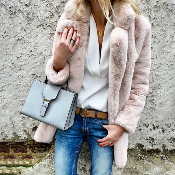 W&W Mode | Fluffy Wintermantel Für Frauen
