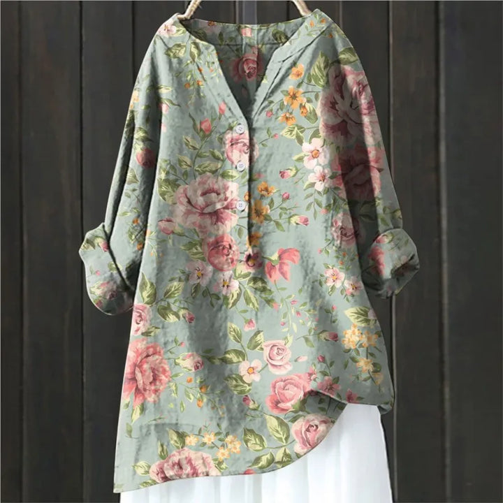 W&W Mode | Langarmbluse Mit Blumenmuster