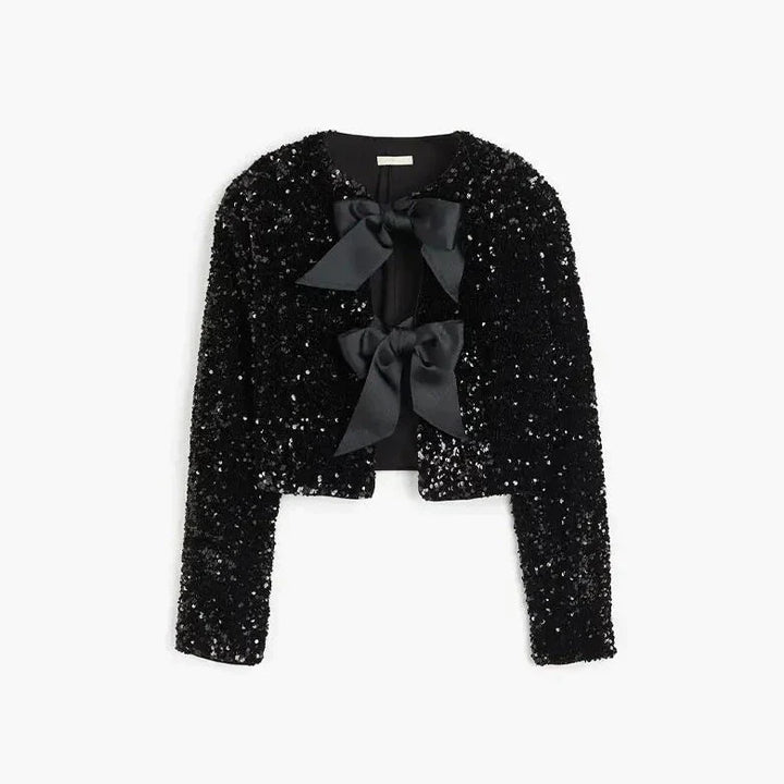 W&W Mode | Glitzernde Jacke Im Aktuellen Modestil