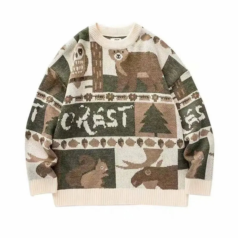 W&W Mode – Oversize Strickpullover, Lässige Passform