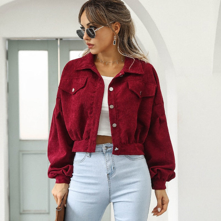 W&W Mode | Stilvolle Cordjacke für Frauen