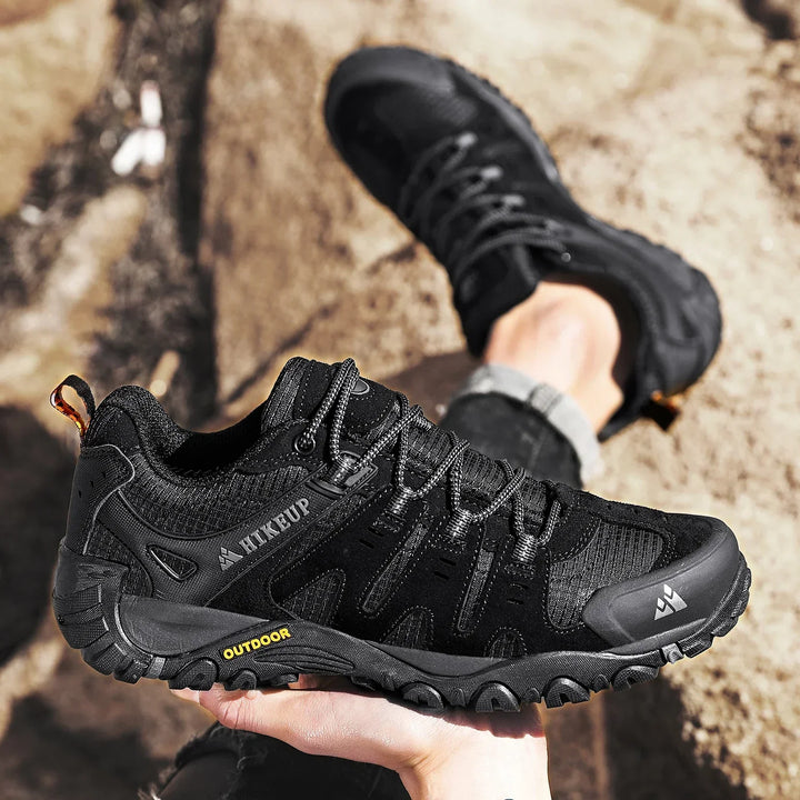W&W Mode | Niedrig Wasserabweisende Wanderschuhe Mit Robuster Sohle Für Herren