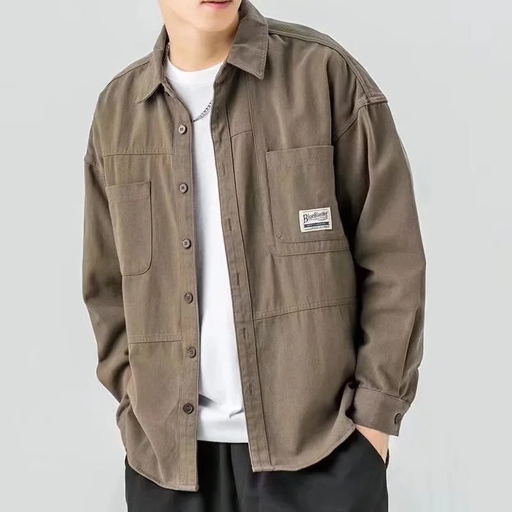 W&W Mode | Weinlese Hemdjacke Mit Langen Ärmeln
