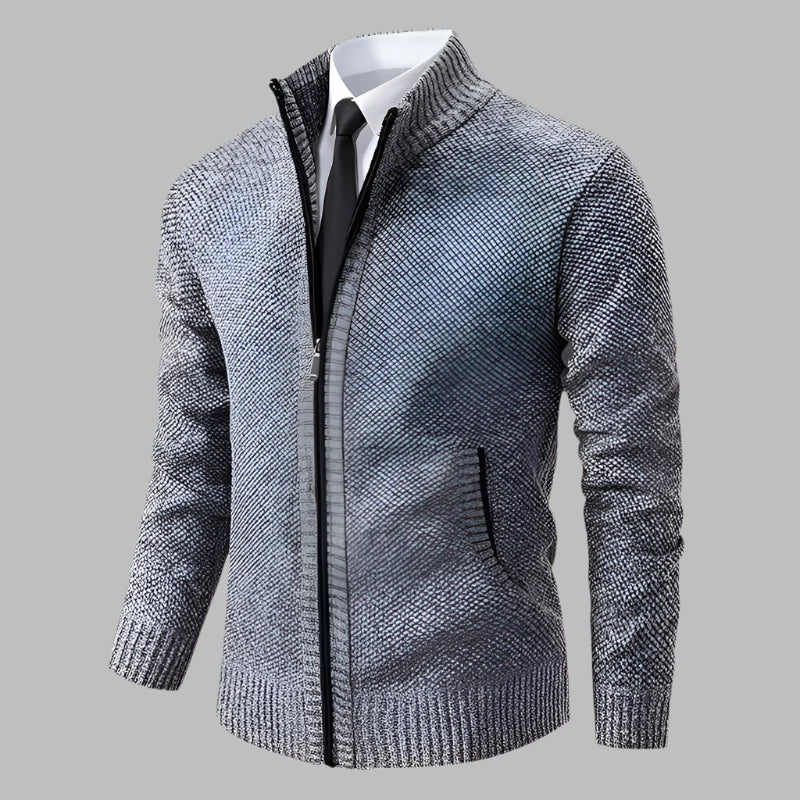 W&W Mode | Modern Warme Herrenweste Mit Reißverschluss