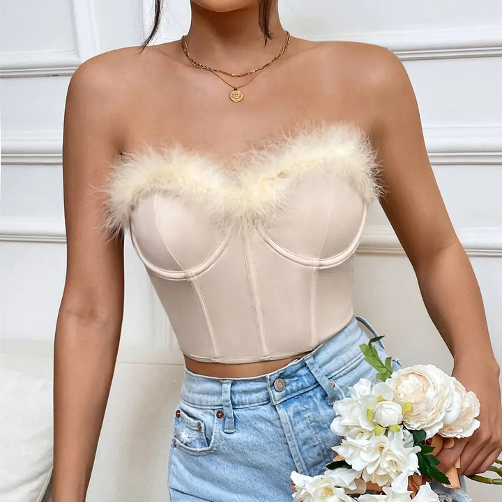 W&W Mode | Süß wie Candy Bustier Top