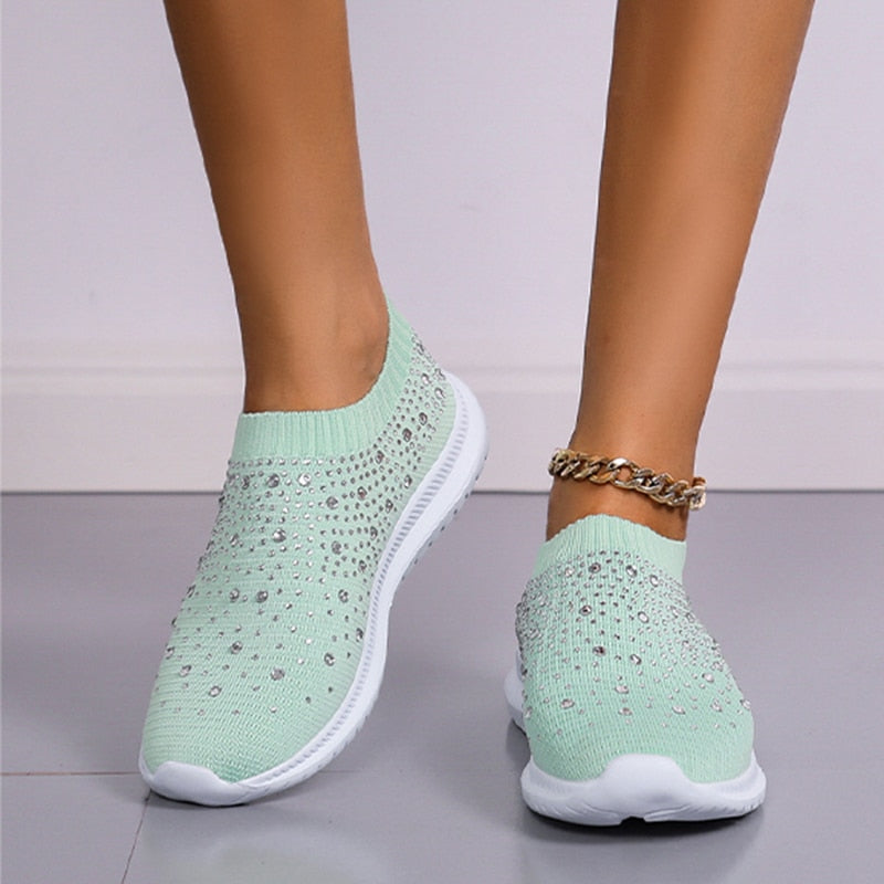 W&W Mode - Orthopädische glitzernde Turnschuhe