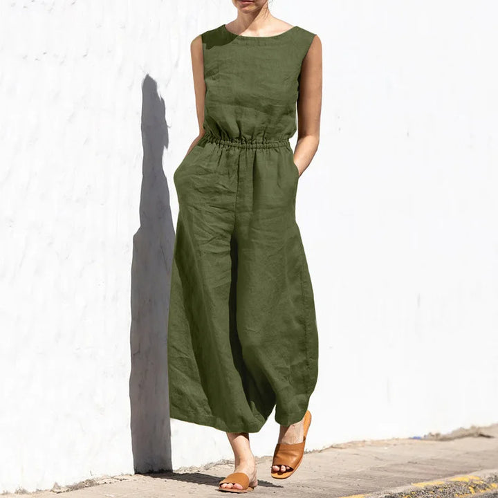 W&W Mode | Baumwoll Leinen Overall