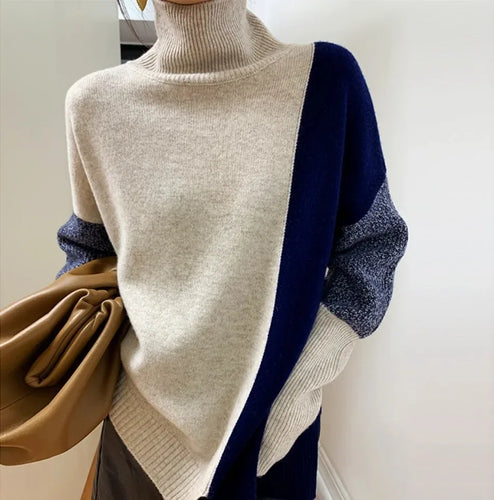 W&W Mode - Patchwork-Pullover