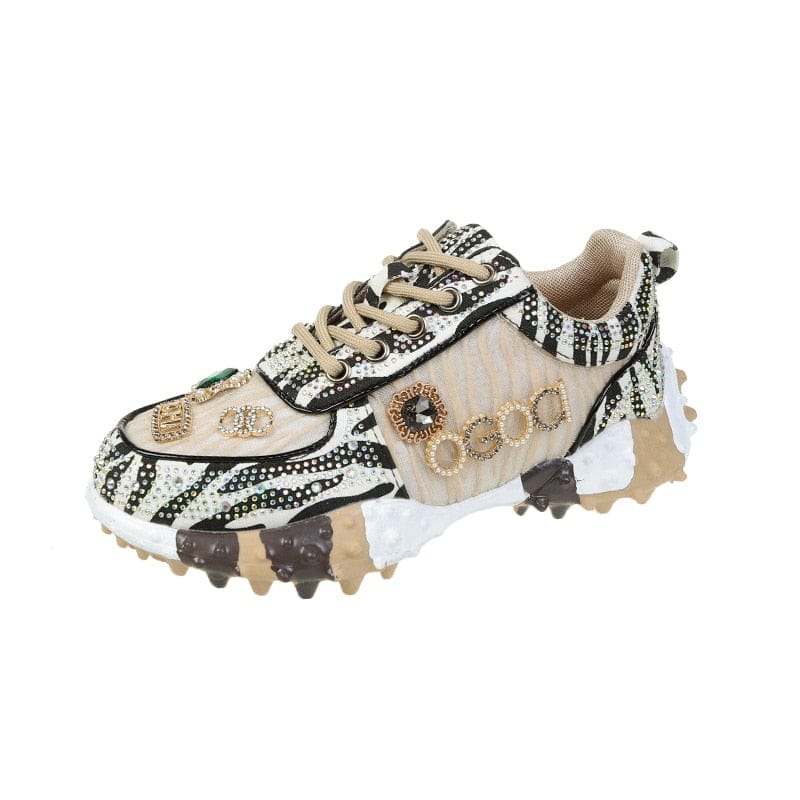 Damen Partyschuhe mit funkelnden Diamantdetails und gepolsterter Innensohle