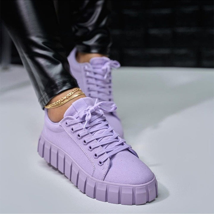 W&W Mode | Modische orthopädische Damen Sportschuhe mit dicker Sohle