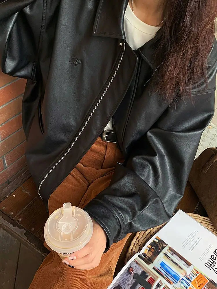 W&W Mode | Weinlese Lederjacke