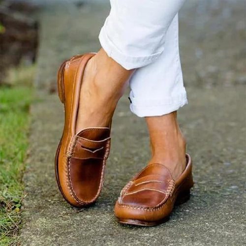 W&W Mode | Damen Halbschuhe aus Leder