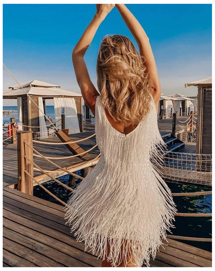 W&W Mode | Modisches kurzes Damenkleid - Ausgabe 2024