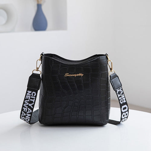 W&W Mode Jaunty Umhängetasche | Damen Mini Crossbody Eimer Handtasche
