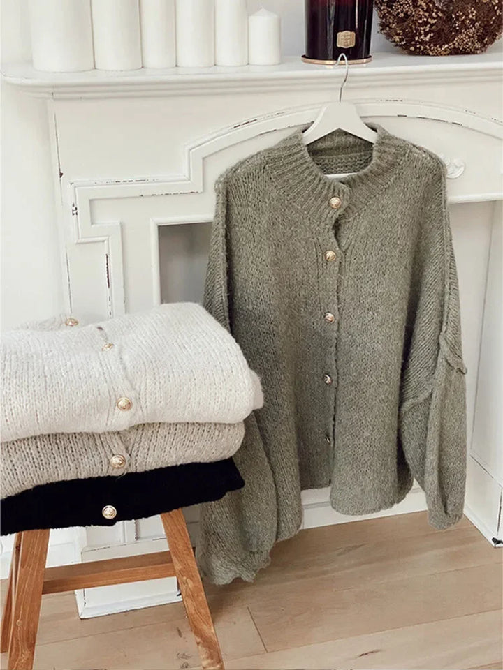 W&W Mode | Übergroßer Strickjacke Für Damen
