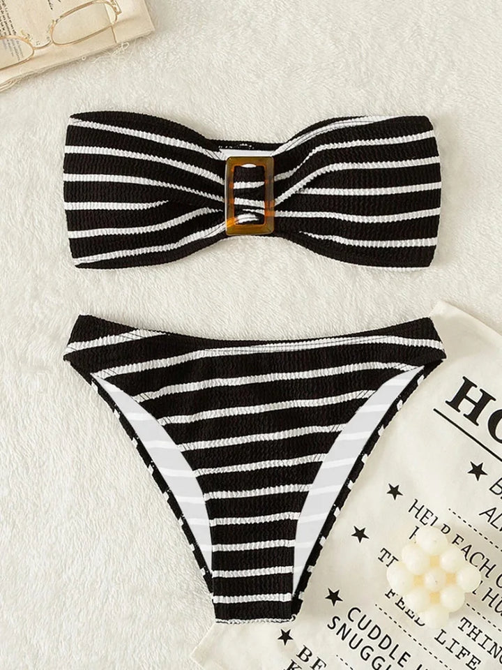W&W Mode Bandeau-Bikini-Set