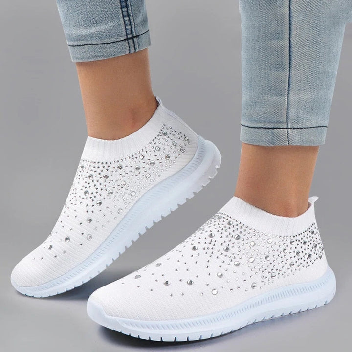 W&W Mode - Orthopädische glitzernde Turnschuhe